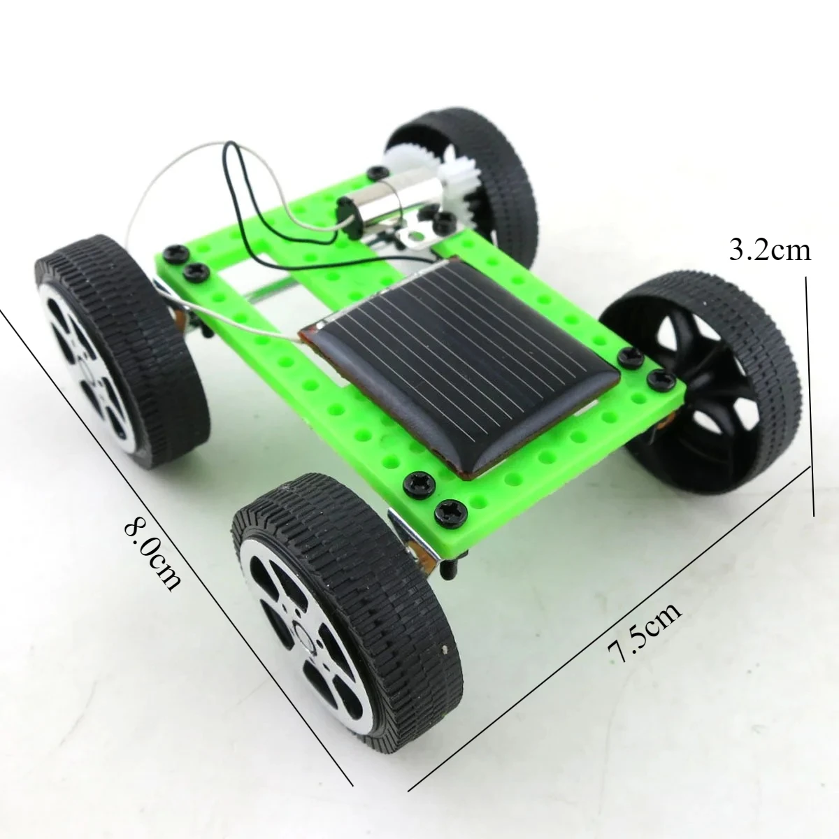 DIY 태양열 구동 자동차 키트 - 어린이를 위한 미니 STEM 교육 장난감, 과학 실험 조립 모델, 창의적인 생일 선물