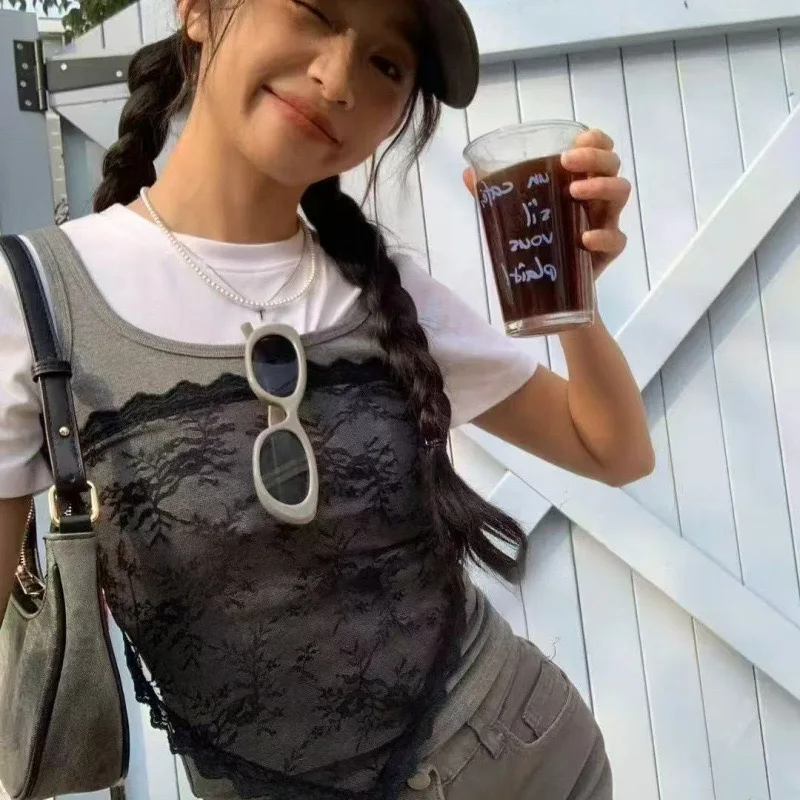 Spitzen-Haargummis für Frauen, elastische Haarbänder, Pferdeschwanzhalter, Krawatte, einfarbig, Haarband, Haargummi, Gummibänder, Damen-Haarring