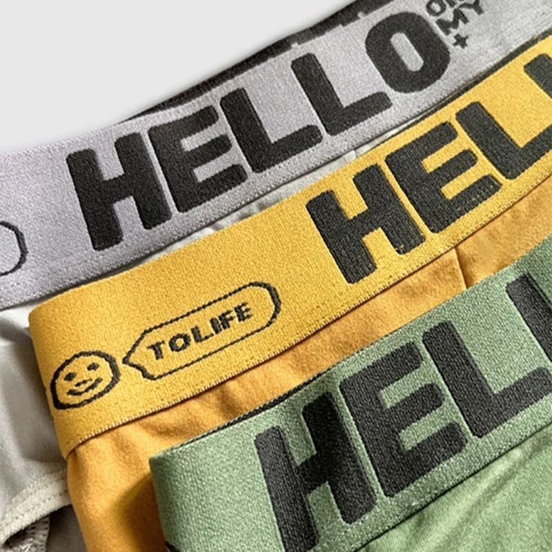 5 pçs calcinha masculina macia XS-XXL esportes personalidade boxers cuecas t roupa interior respirável tamanho grande calcinha briefs