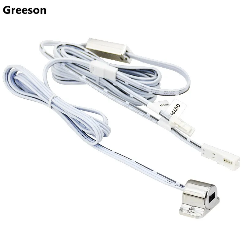 12V 24V 5A LED Licht Controller Infrarot Hindernis Näherungssensor für Kleiderschrank Weinschrank Doppeltür Induktionsschalter