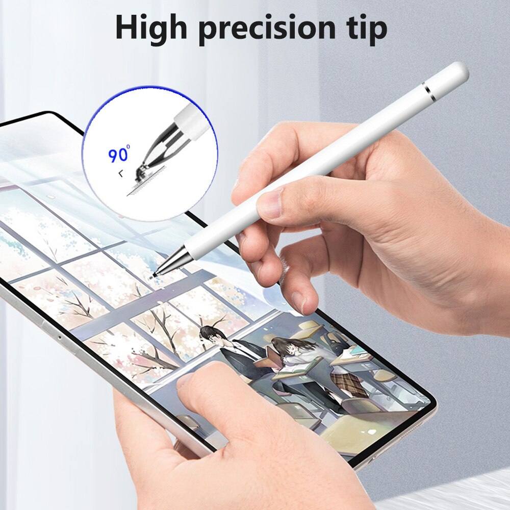 Goojodoq Universal Stylus Stift 2-in-1 Aluminium absorbiert automatisch Stift für Tablet iPad Xiaomi Samsung Touch Pen Telefon Stift