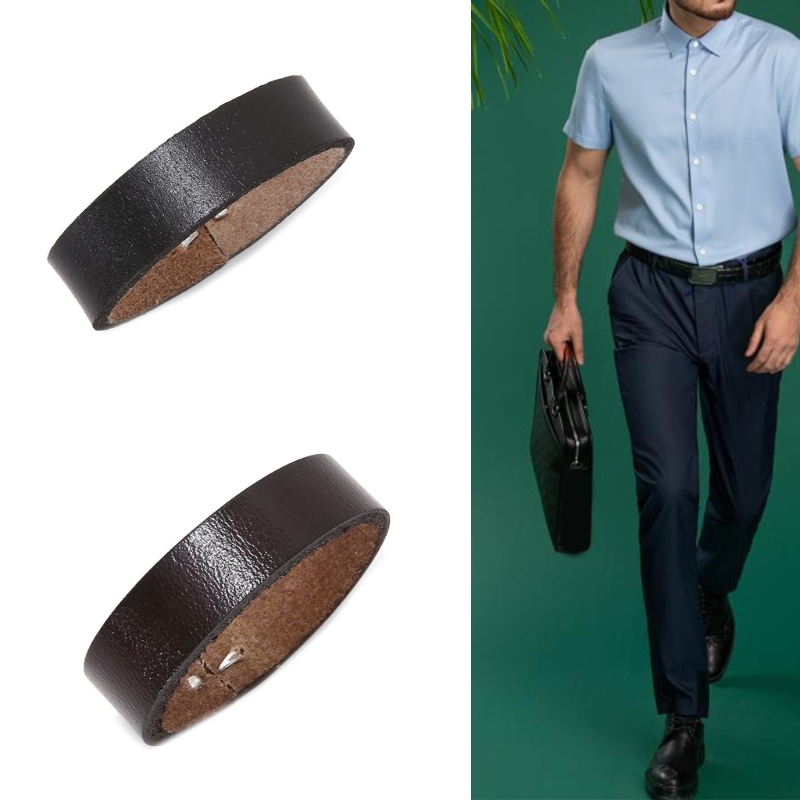 Cinturón creativo genuino con lazo, componentes de bricolaje, estilo Rock pesado occidental, cinturón con lazo para adultos, Unisex