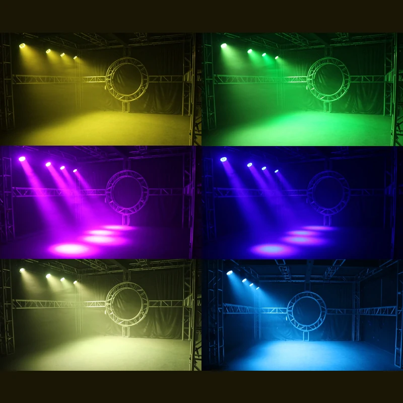 19x15W LED Wash Zoom Beam Moving Head Light RGBW DMX 512 สําหรับ Professional Stage Disco Party Bar KTV Bar Stage Effect Lighting
