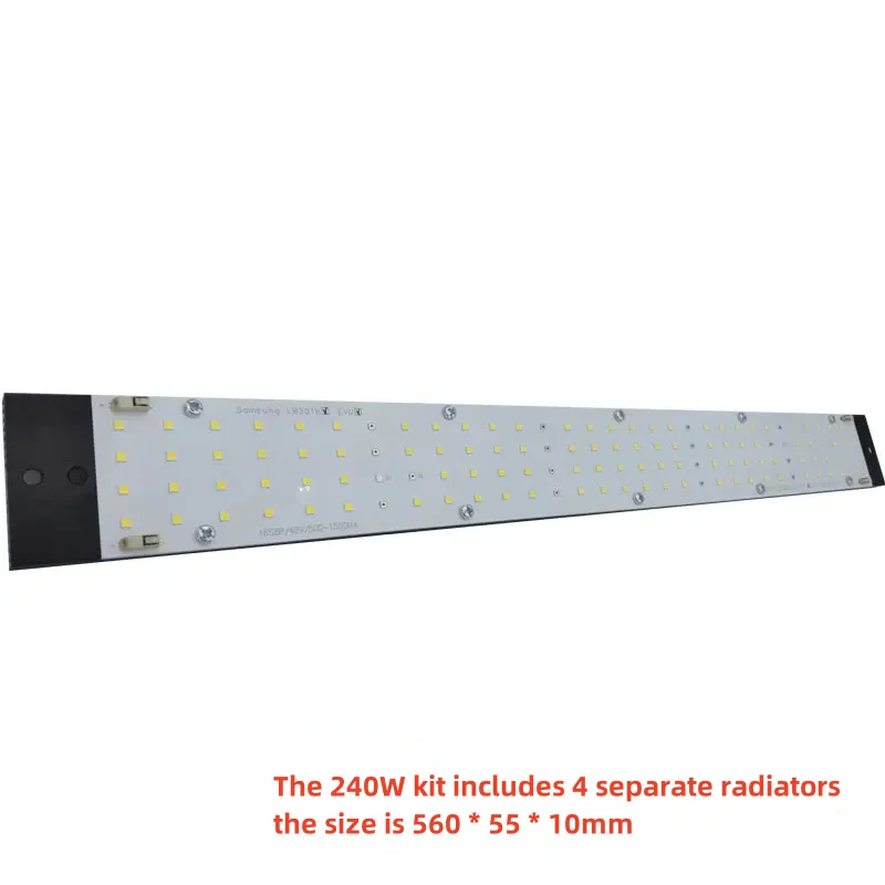 LM30H EVO Led Quantum Bar Samsung Licht 200/240W Komplettset mit MW-Treiber 3000-5000K 660nm UV IR Wachstumslampe Pflanzung Innenbereich