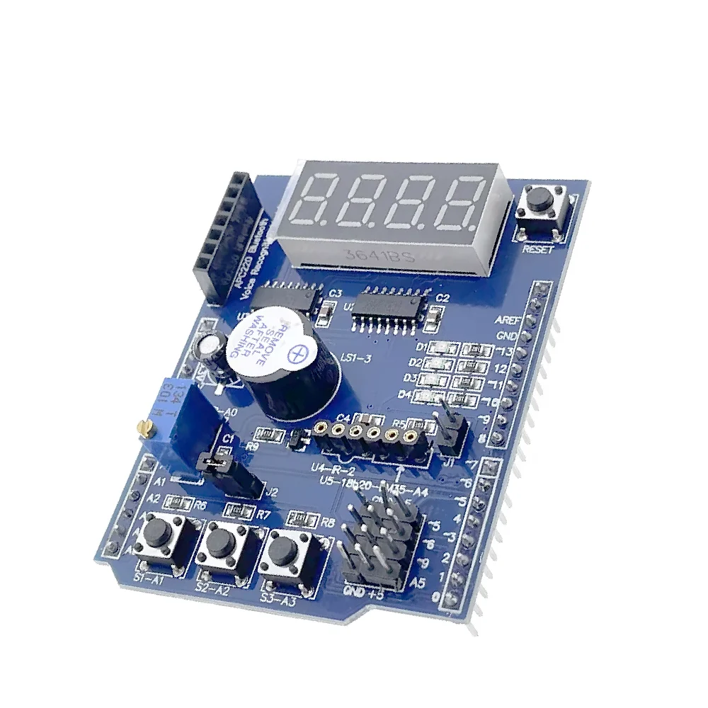 Kit scheda di espansione multifunzionale basato sull'apprendimento UNO R3 LENARDO Mega 2560 Shield Multifunzionale per Arduino