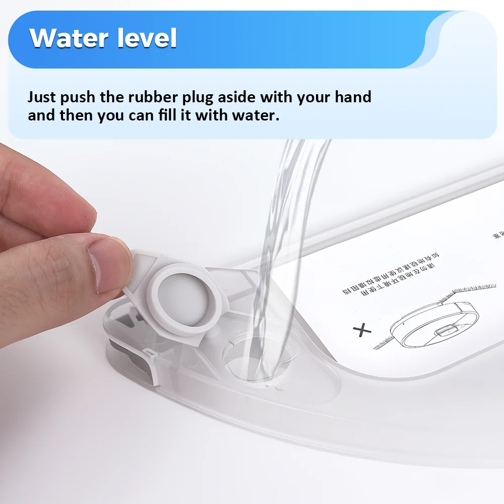 Water Tank Container Accessories for Xiaomi Roborock S50 S51 S52 S55 S60 S61 S65 S5 S6 S6 Pure Robot Vacuum Cleaner Part