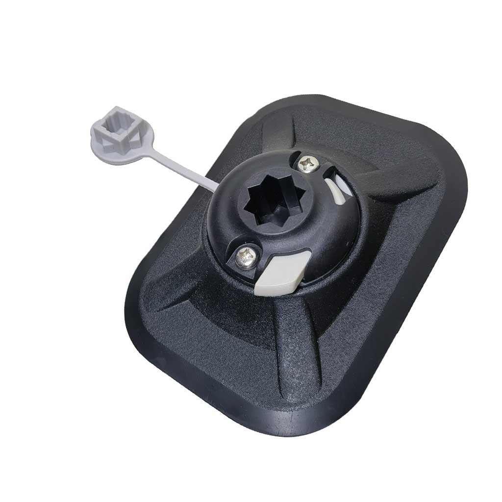 Soporte de caña de pescar para barco inflable de PVC, tabla de surf para Kayak, fijador electrónico, buscador de peces, almohadilla de montaje en superficie con pegamento GPS