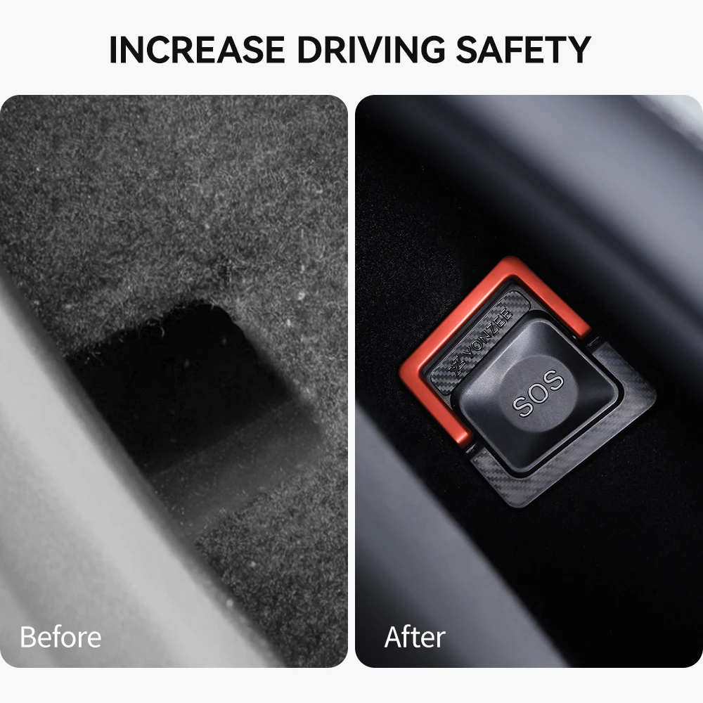 YZ For Tesla Model 3 Y Highland Juniper 2021-2025 Rear Door Emergencies Safety Pull Rope Emergency Handle Car Accessory