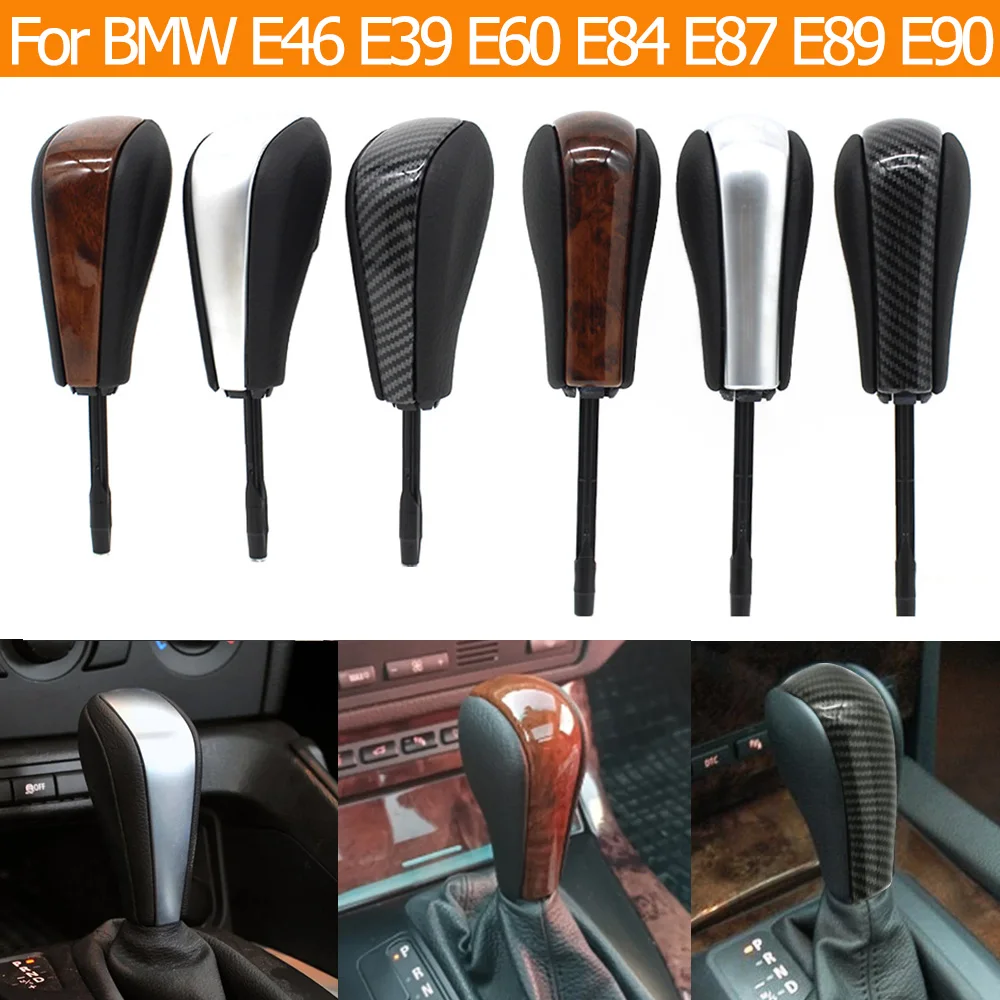Car Gear Shift Knob Lever Shifter Stick For BMW 1 3 5 7 X1 X3 X5 Z3 Z4 Series E46 E39 E36 E53 E60 E83 E84 E85 E86 E87 E89 E90
