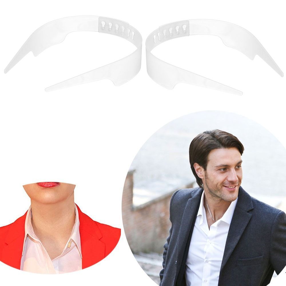 Kragen bleibt Kit Hemd Kragen Unterstützung Shaper neue Kragen bleibt glatte Kleidung Zubehör verstellbares Hemd stehen Kragen Werkzeug