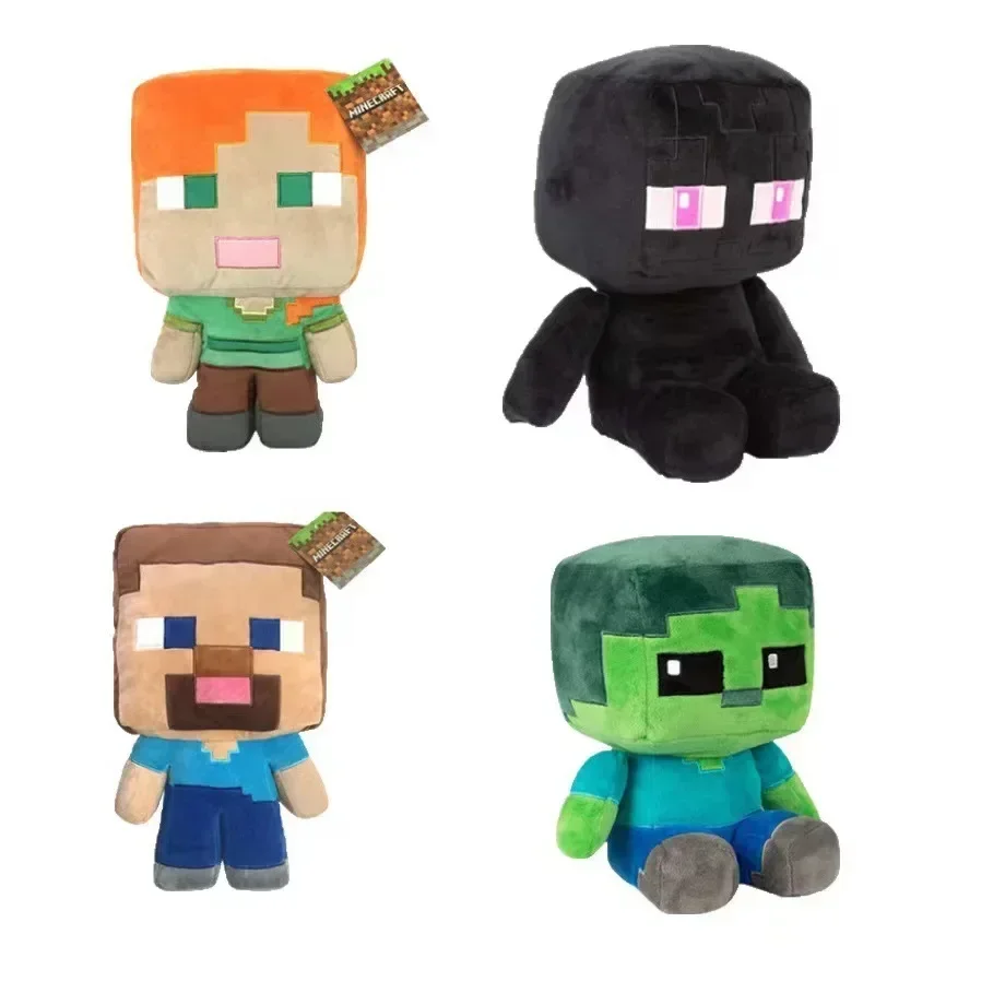 20ซม.เกมMy Worldsสัตว์ตุ๊กตาPlushของเล่นหมูEnderman CreeperแกะPlushieนุ่มคอลเลกชันตุ๊กตาคริสต์มาสของขวัญ