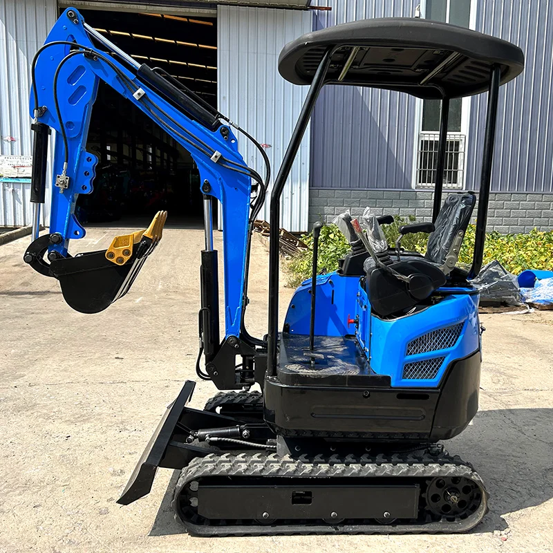 Customized Small crawler excavator with hydraulic pilot operation Kubota engine and optional chassis telescopic function