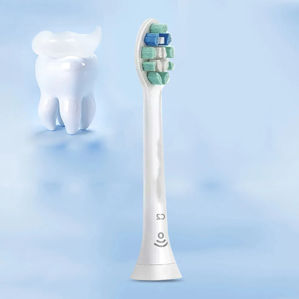 4 Stück Zahnbürsten köpfe Plaque Defense Ersatz Zahnbürsten köpfe elektrischer Zahnbürsten kopf für Philips Sonic are C2 optimal
