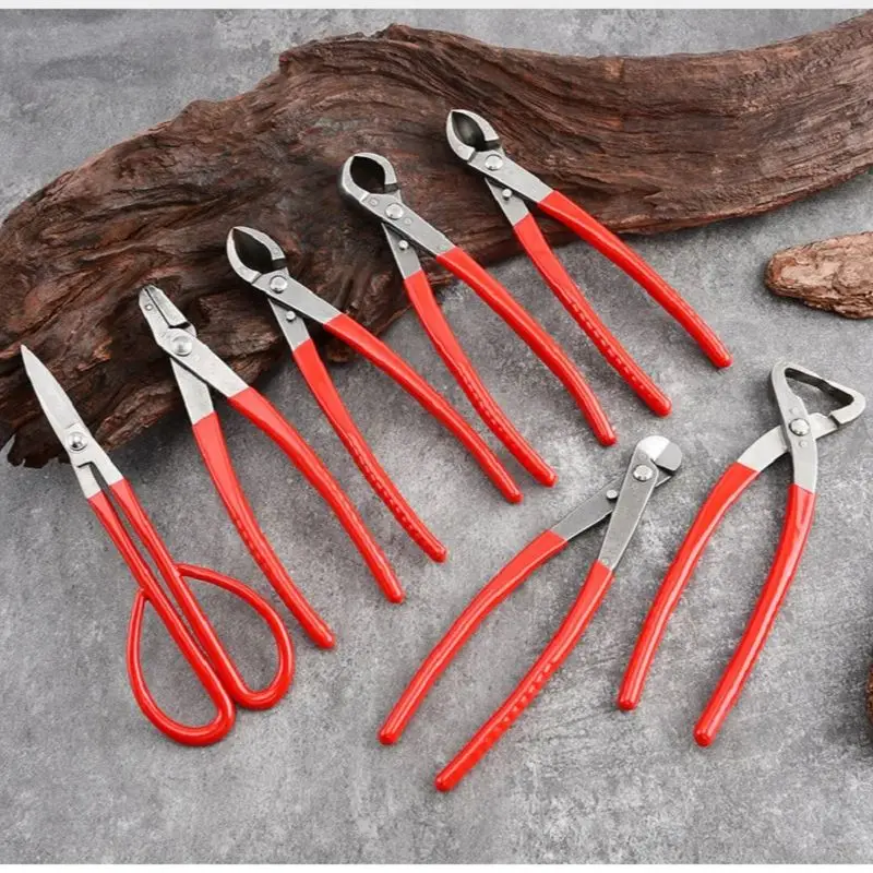 Carbon Steel Garden Bonsai Tools Tree Branch Pruner Wire Cutter 21cm Tree Tumor Node Trimming Plier