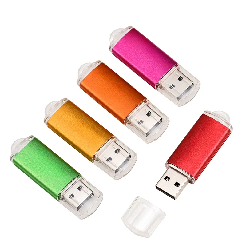 JASTER ความจุจริง 100% USB แฟลชไดรฟ์ 128GB ฟรี Key CHAIN Memory Stick 64GB มินิไดรฟ์ปากกาโลหะ 32GB 16GB ธุรกิจของขวัญ