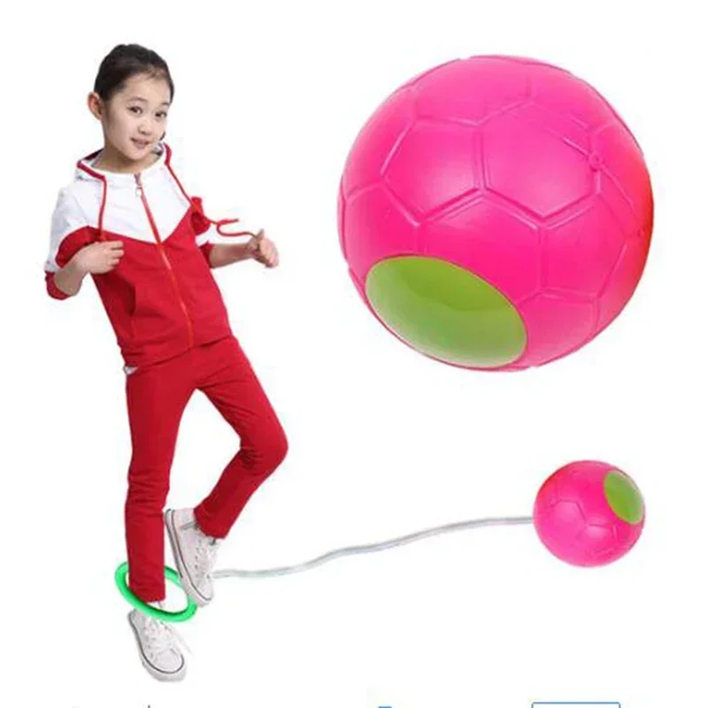 Pelota de saltar al aire libre, Juguetes Divertidos, ejercicio de coordinación y reacción de fuerza, entrenamiento, columpio, Balance Hop, juguete clásico para saltar