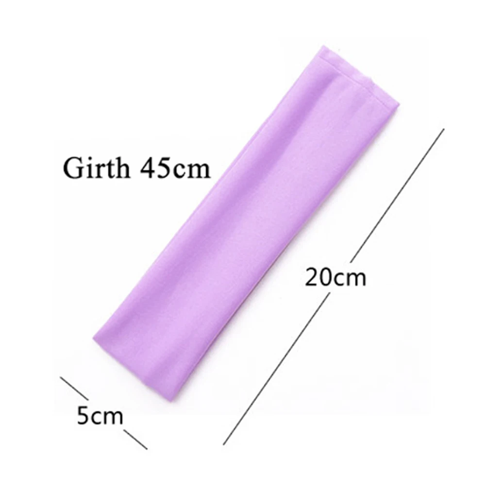 Bandas elásticas para el cabello para hombre y mujer, diadema para Yoga, Simple, ajustable, para correr, absorber el sudor, bandas elásticas para el cabello, accesorios para el cabello