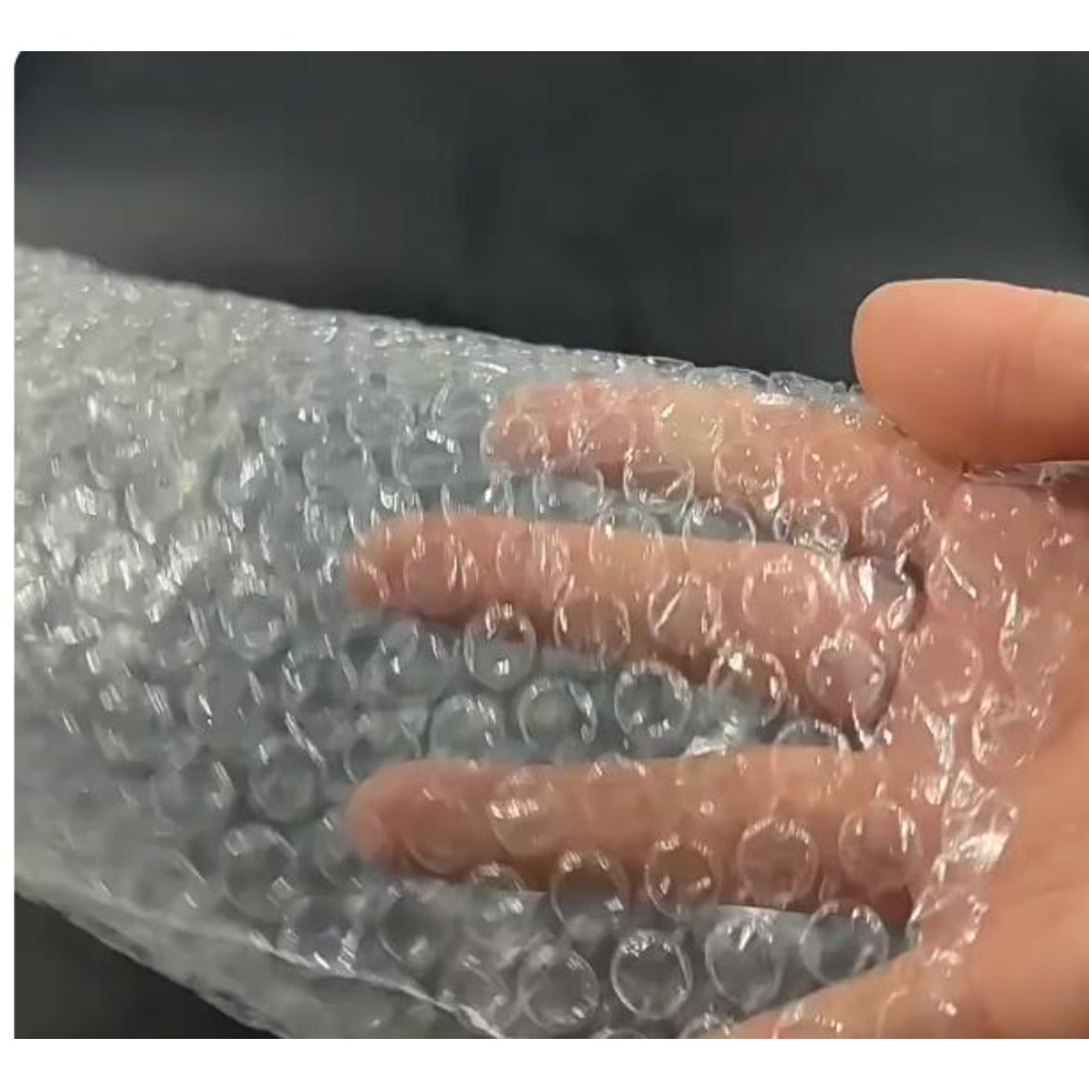 Bolsas de plástico con burbujas grandes para joyería, sobres de embalaje blancos transparentes a prueba de golpes, 15x30m, 50 piezas