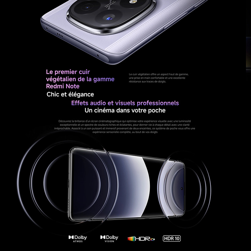 Première mondiale Version mondiale Redmi Note 14 Pro + 5G 14 pro plus Smartphone Snapdragon 7s Gen 3 caméra arrière 200MP