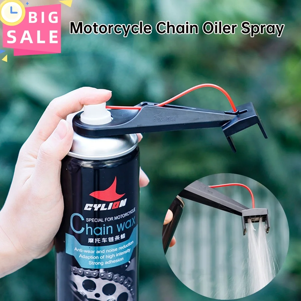 Motorrad Kette Öler Spray Getriebe Schmiermittel Stroh Halter Positionierer Applikator für Motorrad Wartung Werkzeug Motor Werkzeug