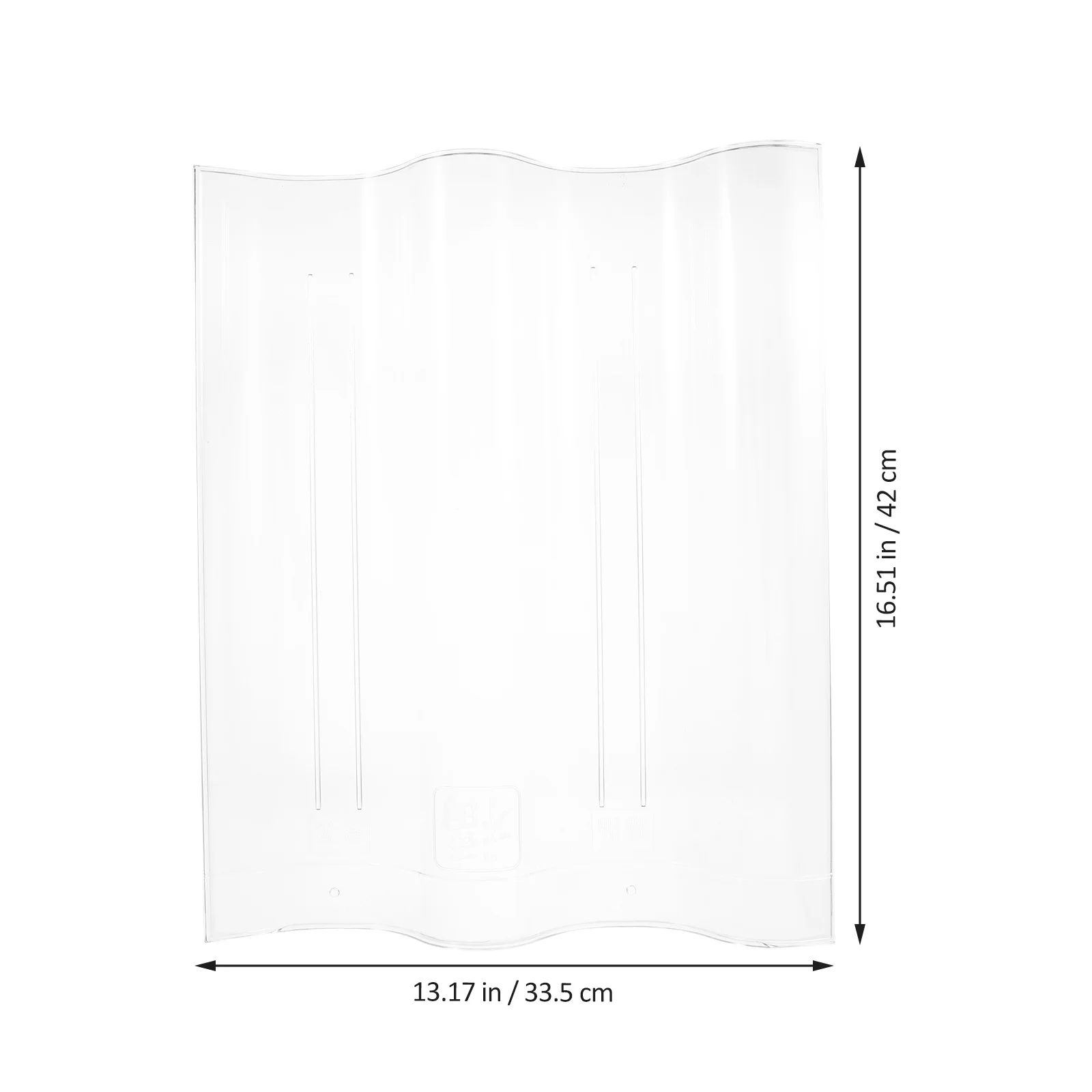 Acrylic Greenhouse Roofing Panel Transparent Wave Panel for Sun Rooms Flower Rooms Swimming Pools Long Term Use Durable