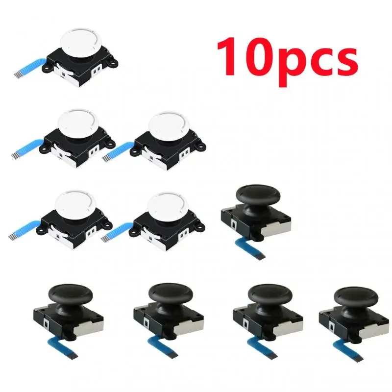 10 unids/set de módulo de botón de palanca de mando analógico de repuesto para Nintendo Switch, controlador Joy-on, Joystick analógico izquierdo/derecho