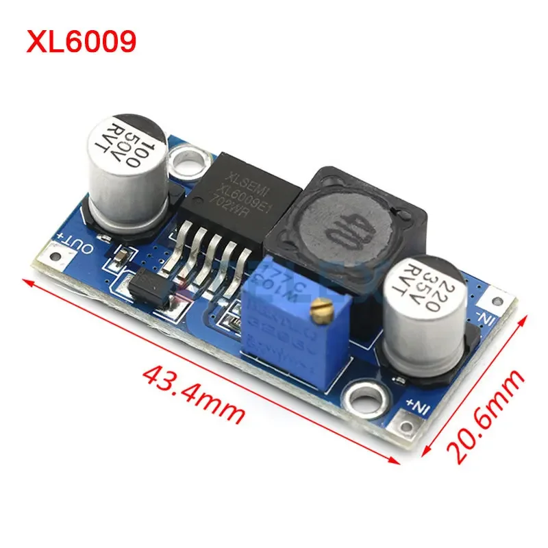 Regulador de voltaje 3A lm2596 LM2596S DC-DC 3-40V módulo de fuente de alimentación reductor ajustable XL6009