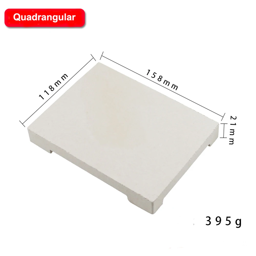 Ladrillo de cuarzo resistente a altas temperaturas, placa refractaria de soldadura Hexagonal cuadrangular, herramientas de soldadura de Metal para fabricación de joyas