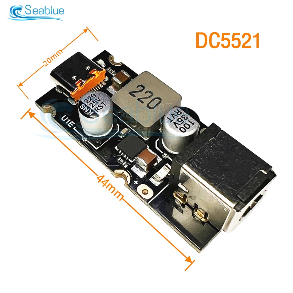 PD3.1 QC3.0 SCP PPS 65W Fast Charging Adapter Module DC 8-30V to 20V 3.25A Type-C USB Step Down Charge Module For Huawei SCP/FCP