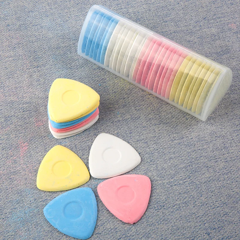 10-30 Stuks Set Stof Kleermakers Krijt Uitwisbare Stof Marker Patchwork Kleding Diy Naaien Gereedschap Box Set Handwerken accessoires