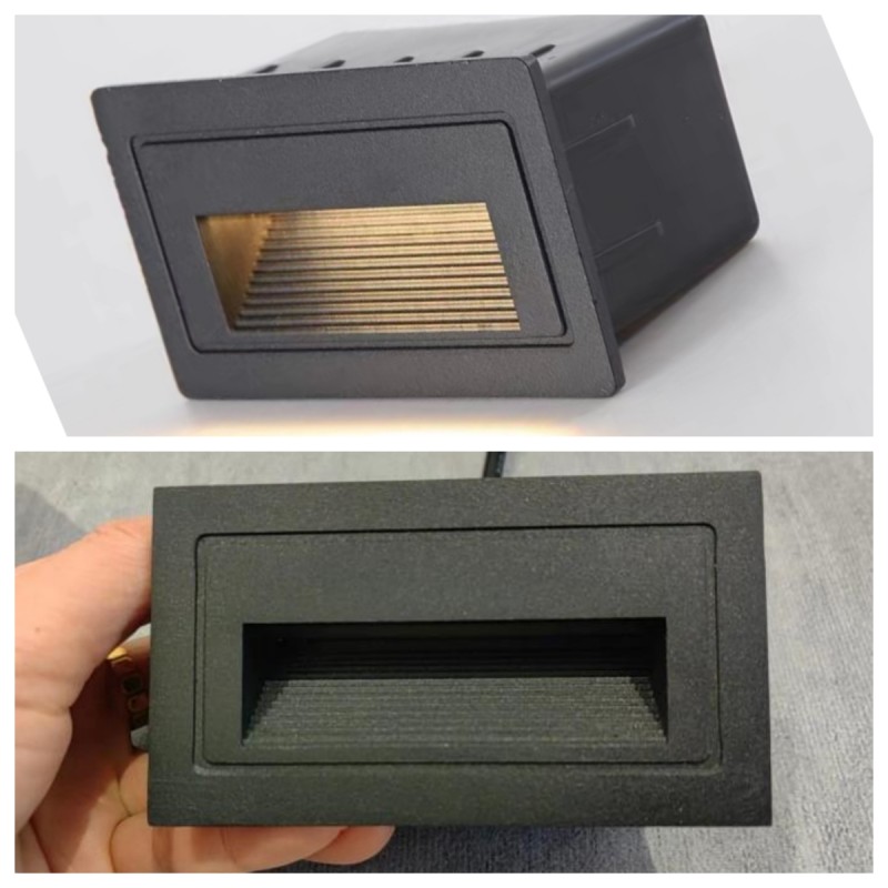 โคมไฟติดผนัง LED 3W กันน้ํา IP65 Step Light โคมไฟในร่ม/กลางแจ้งบันไดโรงแรม Corridor Night Lighting AC110V-240V 220V