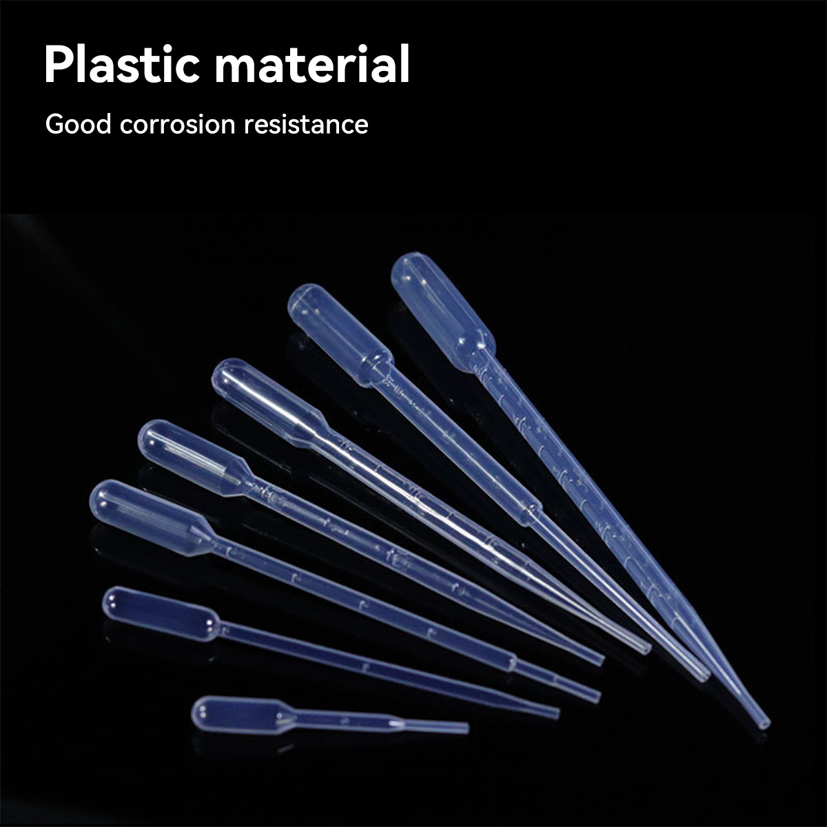 100 Teile/los Labor Pipette 1ml 2ml 3ml 5ml Kunststoff Einweg Messbehälter Flüssigkeit Dropper Ausrüstung stroh Make-Up-Tools