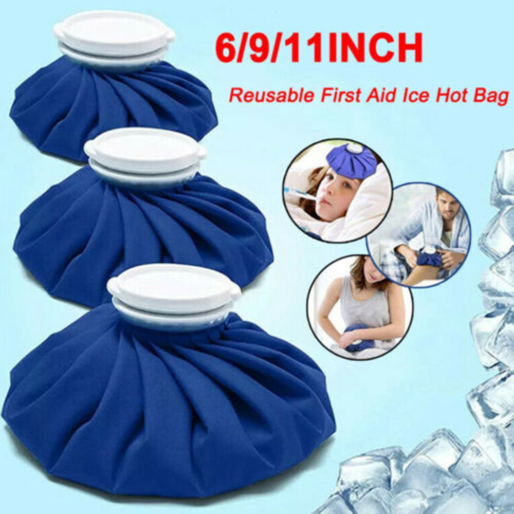 Paquete de hielo Medicla reutilizable de varios tamaños para rodilla, cabeza, pierna, Material transpirable, bolsa enfriadora, alivio del dolor, cuidado de lesiones, terapia de frío