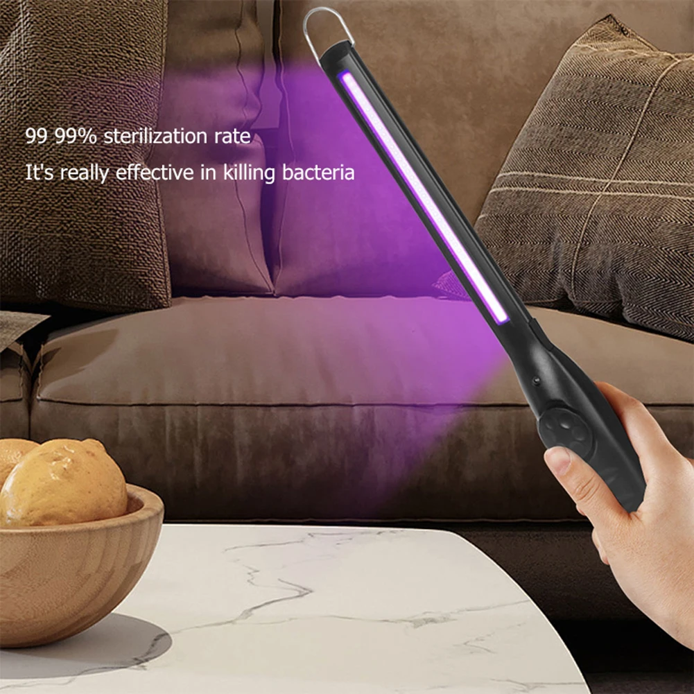 หลอดไฟ LED ฆ่าเชื้อโรค30เม็ดเครื่องฆ่าเชื้อด้วยแสง UV แบบพกพาหลอดไฟ LED ฆ่าเชื้อโรคด้วยแสงยูวีโคมไฟฆ่าเชื้อโรคด้วยรังสีอัลตราไวโอเลตสำหรับสำนักงานบ้าน