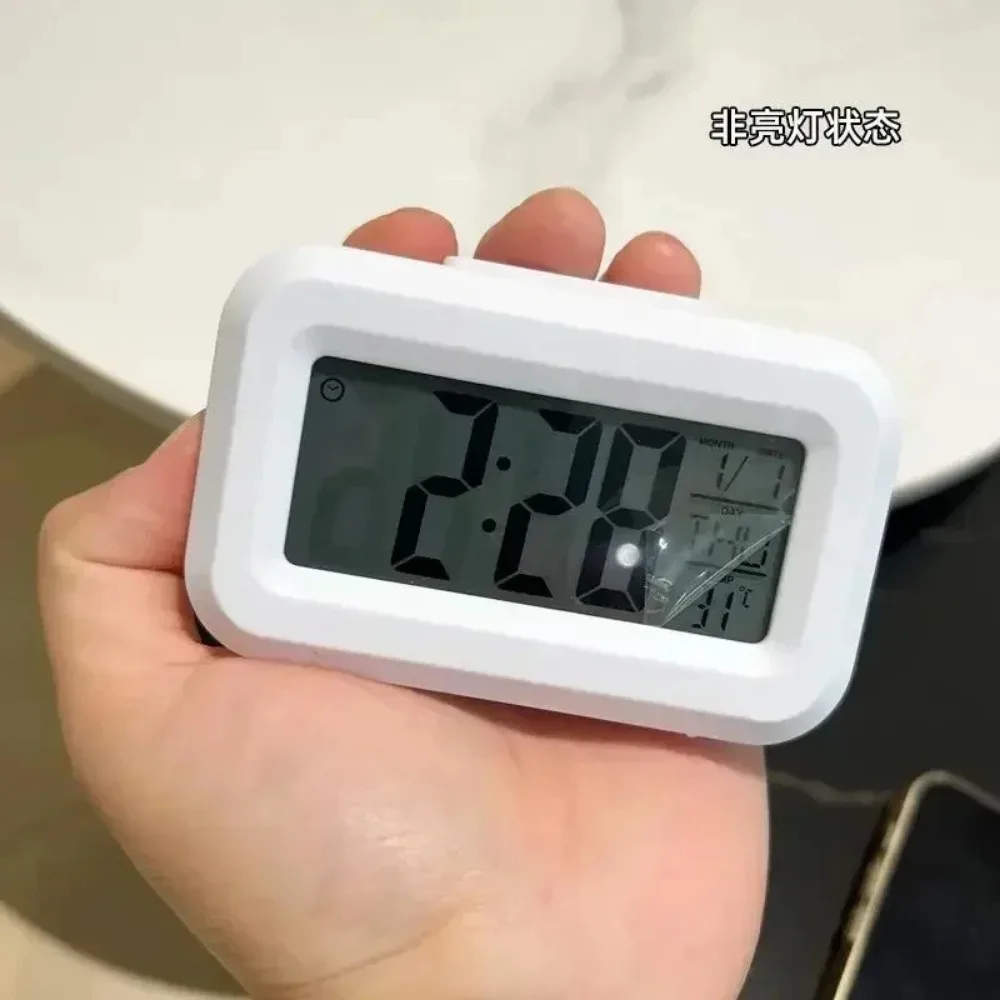 Mini reloj inteligente con temporizador, despertador para niños, administrador de tiempo para estudiantes, escritorio, mesita de noche silenciosa, despertador electrónico pequeño