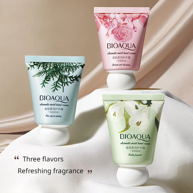 BIOAQUA 향수 모이스춰라이징 핸드 크림 하이드레이팅 향수 유지 건조 방지 핸드 크림