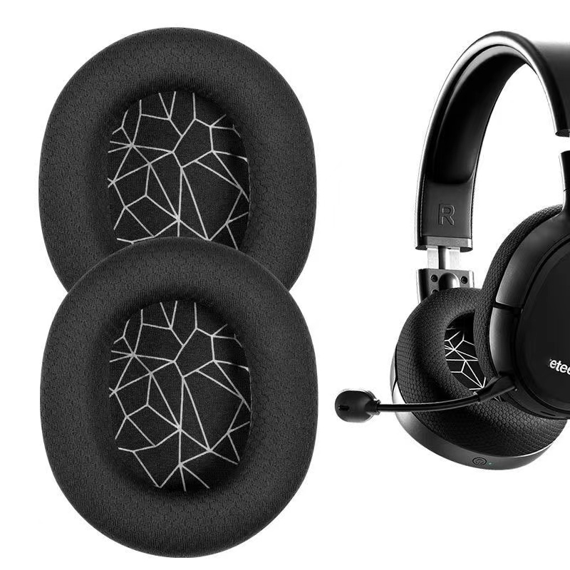 Ohrpolster für Steelseries Arctis 1/3/5/7 Kopfhörer, Ersatzschaum-Ohrenschützer, Kissen, Headset-Abdeckungen, Schwamm, Lederschaum