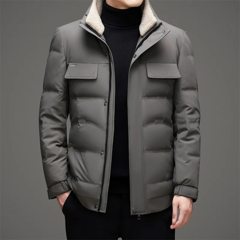 2024 Neuankömmling Winter jacke weiße Enten Daunen jacken Männer, Herrenmode verdicken warme Parkas Trenchcoat Größe M-4XL yrk096