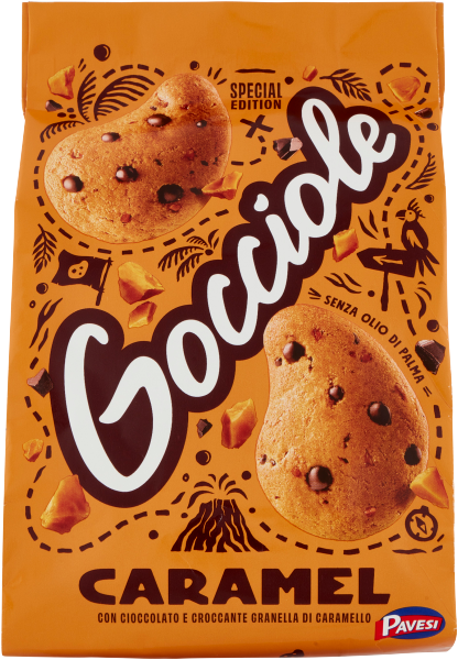 Kuchen mit Gocciole-Karamell 300g - Pavesi