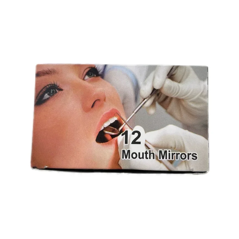 Dental lusterko do ust reflektor Dental lusterko do ust pielęgnacja jamy ustnej usta uchwyt lusterka narzędzia stomatologiczne 4 # /5 #