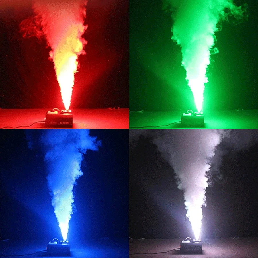 Pulvérisateur vertical à distance d'effet de lumière de scène de la machine DMX RVB 24LED de fumée de brouillard 1500W