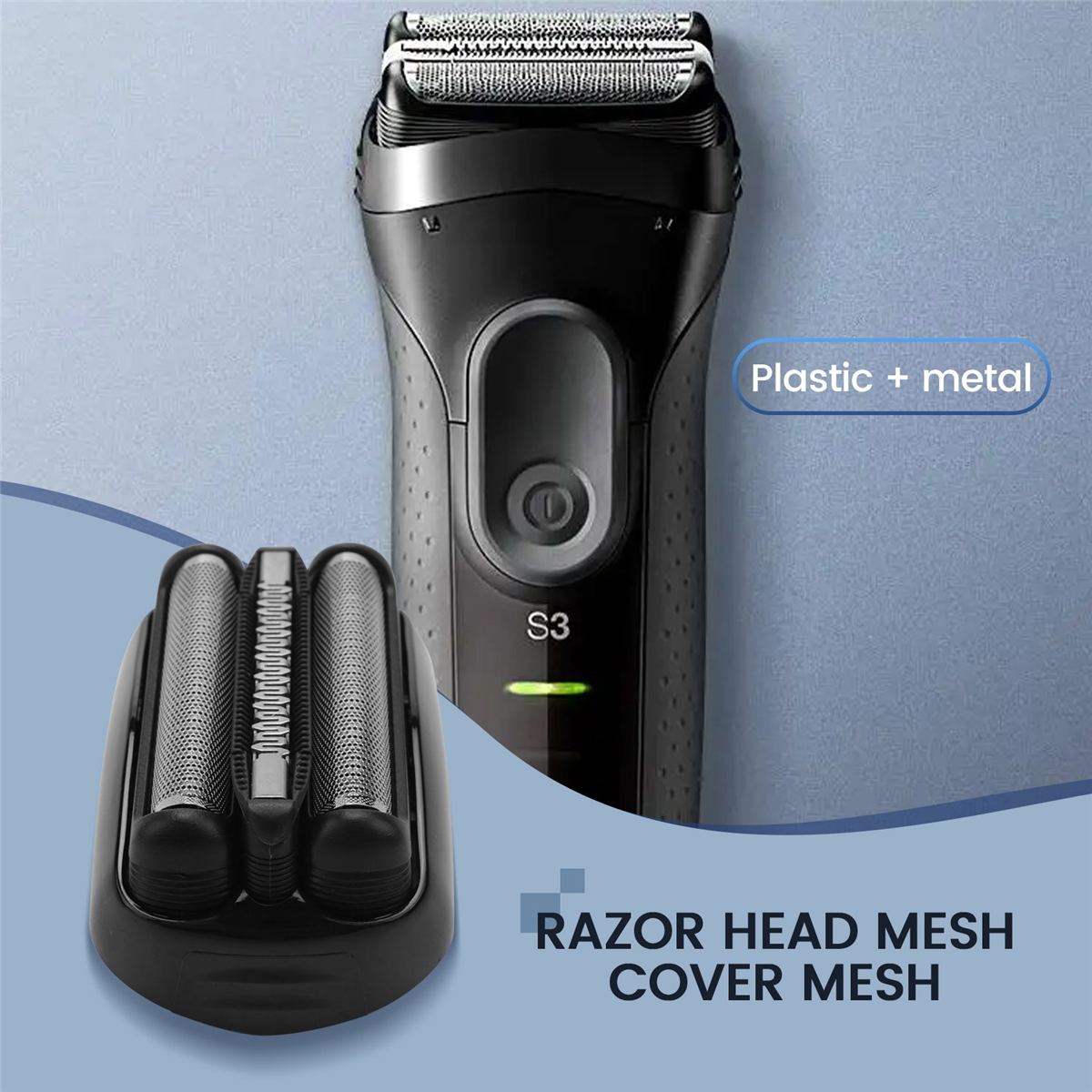 21B Shaver Replacement Head for Series 3 Electric Razors 301S,310S,320S,330S,340S,360S,3010S,3020S,3030S,3040