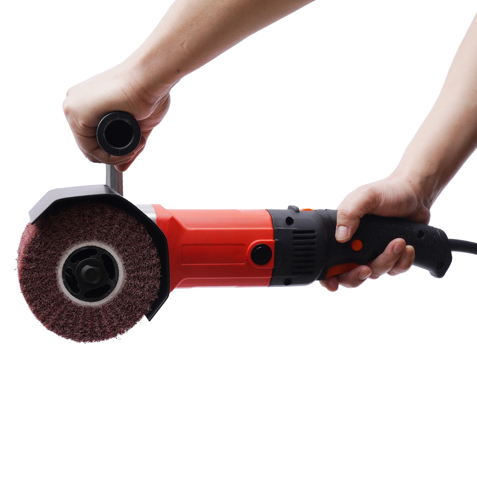 Schleifmaschine, satinierte Endbearbeitungsmaschine, Polierbürsten, Glättungswalze, Schleifen