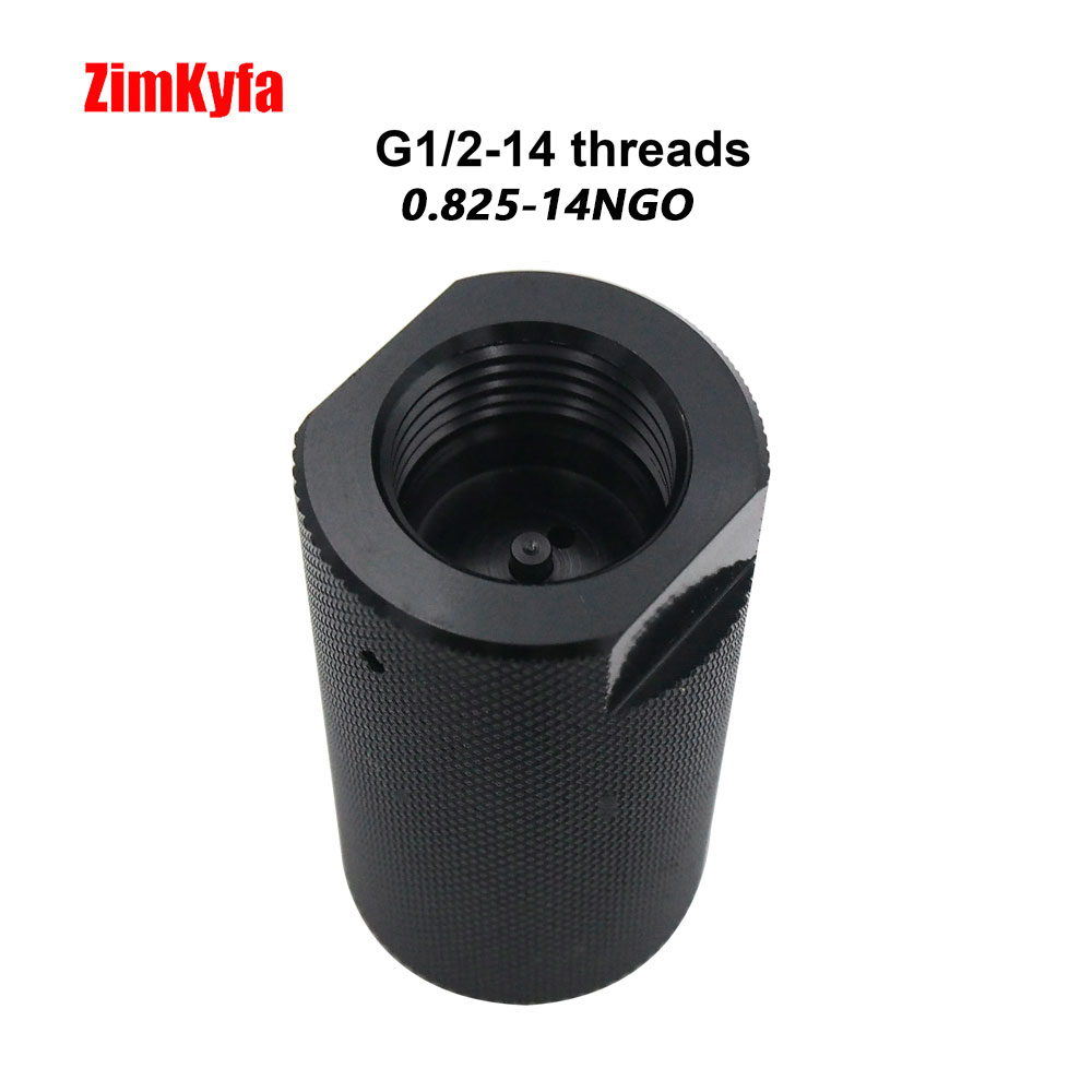 HPA Air Regulator Adaptor Adapter Converter M18*1.5 For 0.825"NGO CO2 Tank G1/2-14 Bottle Tank