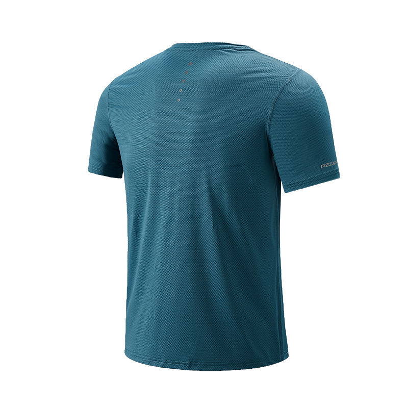 Nowy lodowy jedwab szybkoschnący sportowy T-Shirt męski 2023 z krótkimi rękawami letni swobodna siateczka bawełniany T-Shirt Qlus