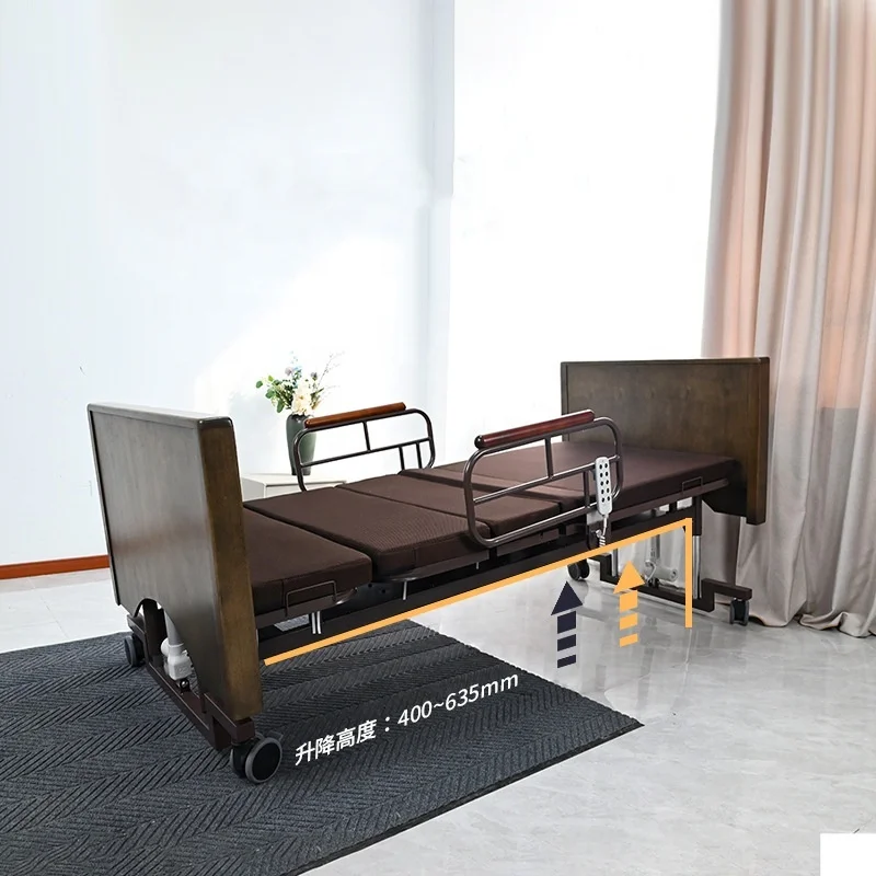 Ouderbed, elektrisch draaibaar bed, multifunctioneel draaibaar, bedden geschikt voor ouderen, ouderenmeubilair