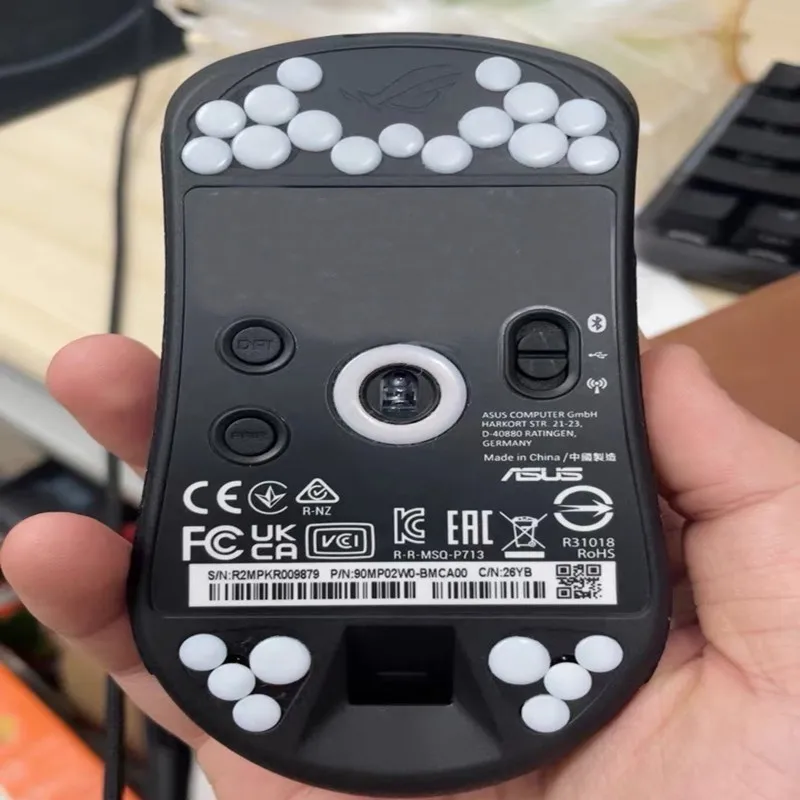 ใหม่ 40PCS Esptiger Tiger ICE V2 สติกเกอร์เท้าสีชมพู DIY ขนาดเล็กจุดเท้า Arc Edge Esptiger 5.5 มม.6 มม.6.5 มม.7 มม.8 มม.