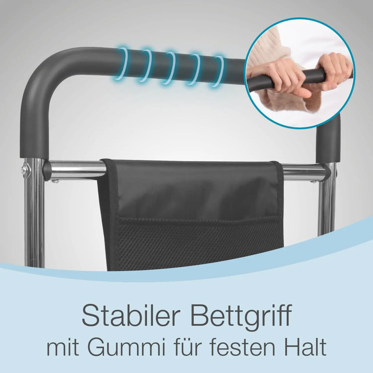 Haltegriff, Bettgitter-Regenfallschutz für Erwachsene, Ältere und Senioren, Hilfsmittel im Alltag