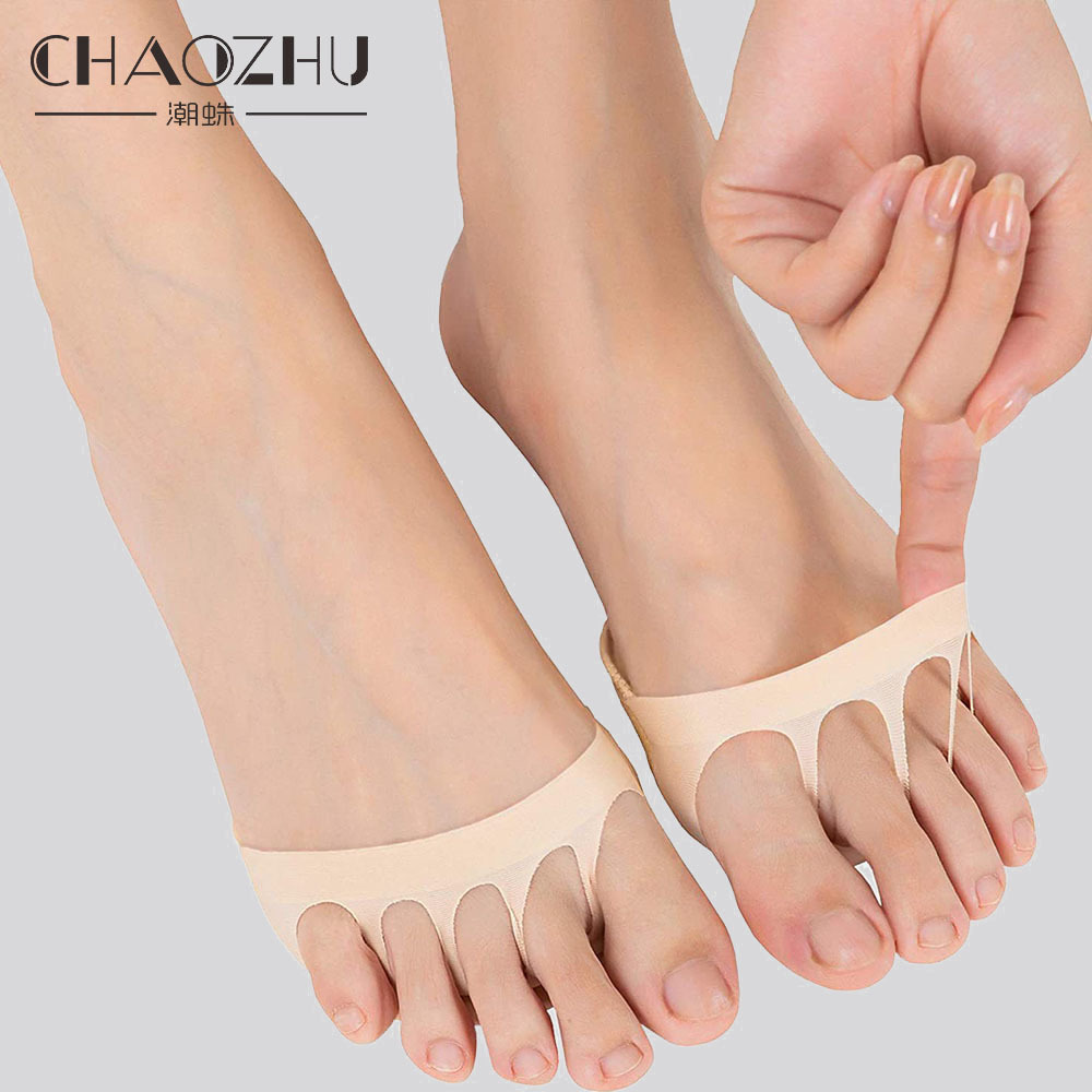 Сандалии CHAOZHU женские на высоком каблуке, невидимые туфли-лодочки, с ремешком сзади, мюли, тапки, обувь на плоской подошве, аксессуары для носков, губчатый коврик