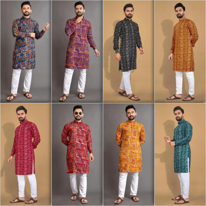 2025 roupas masculinas gola dourada impressão camisa de manga longa na moda hip hop roupas casuais estilo étnico topo de comprimento médio